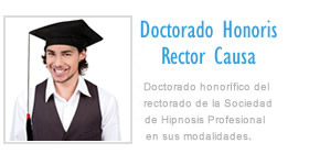 Doctorado Honoris Rector Causa en Hipnosis Profesional